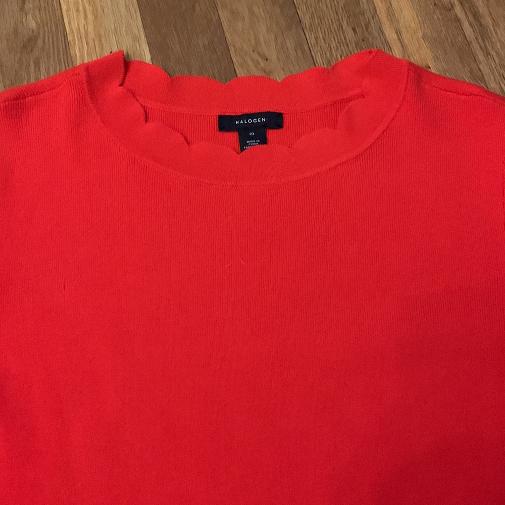 Red sweater, size medium - Picture 3 of 3